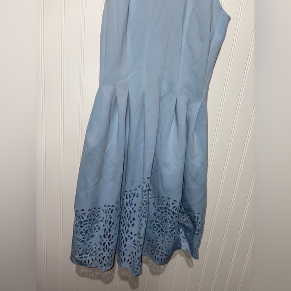 Vince Camuto Light Blue Halter Dress| Size 8 - Picture 2 of 4